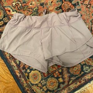 Purple lulu lemon shorts